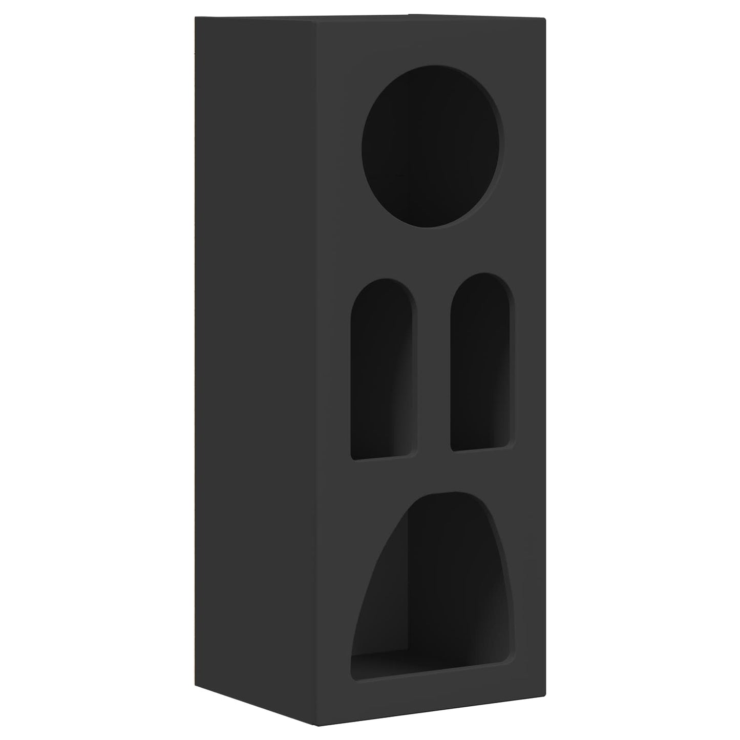 Credenza Nero 40 x 35 x 100.5 cm Legno multistrato