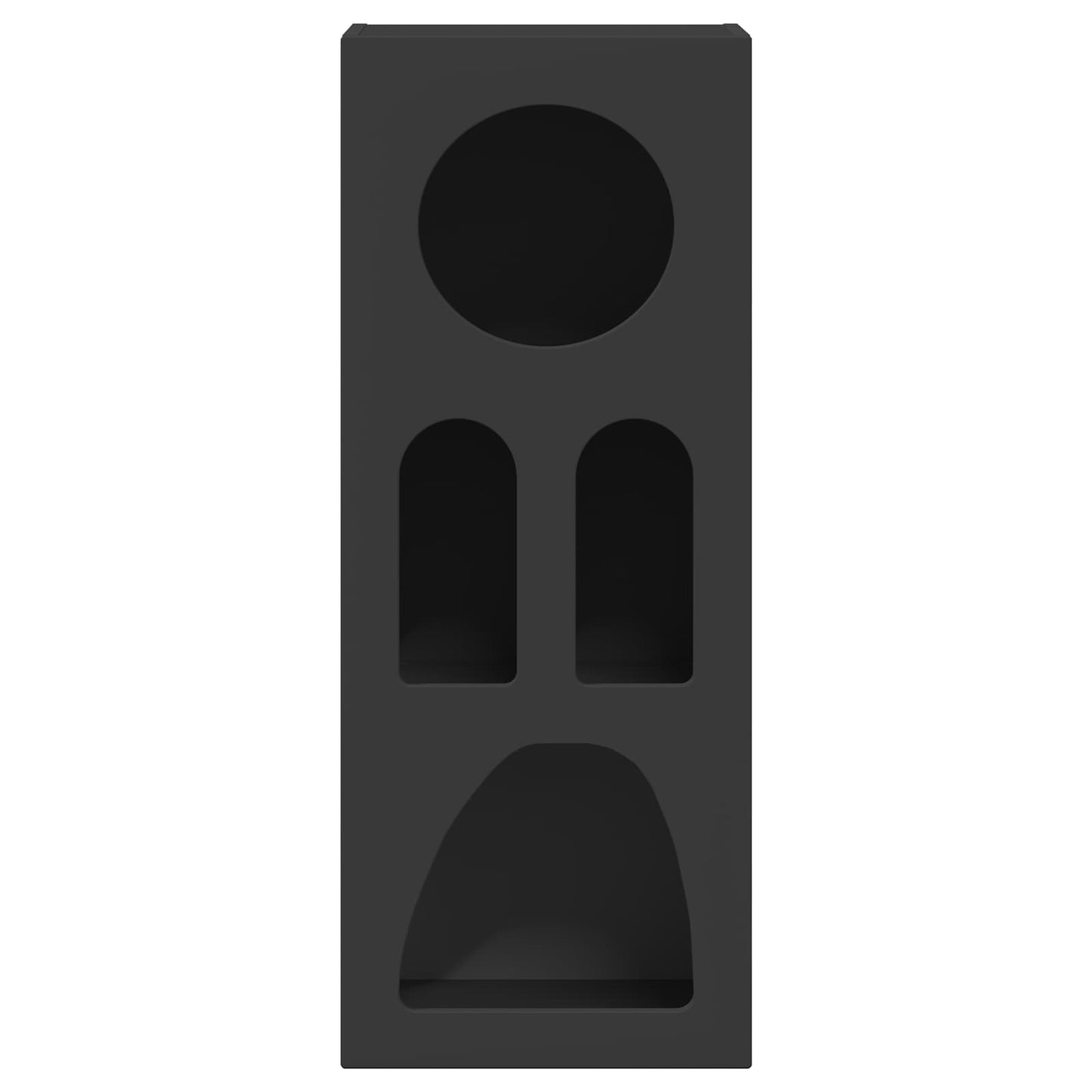 Credenza Nero 40 x 35 x 100.5 cm Legno multistrato