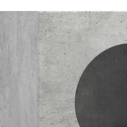 Credenza Grigio cemento 40 x 35 x 100.5 cm Legno multistrato