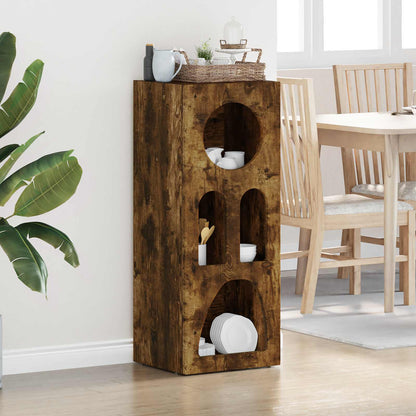 Credenza Rovere fumé 40 x 35 x 100.5 cm Legno multistrato