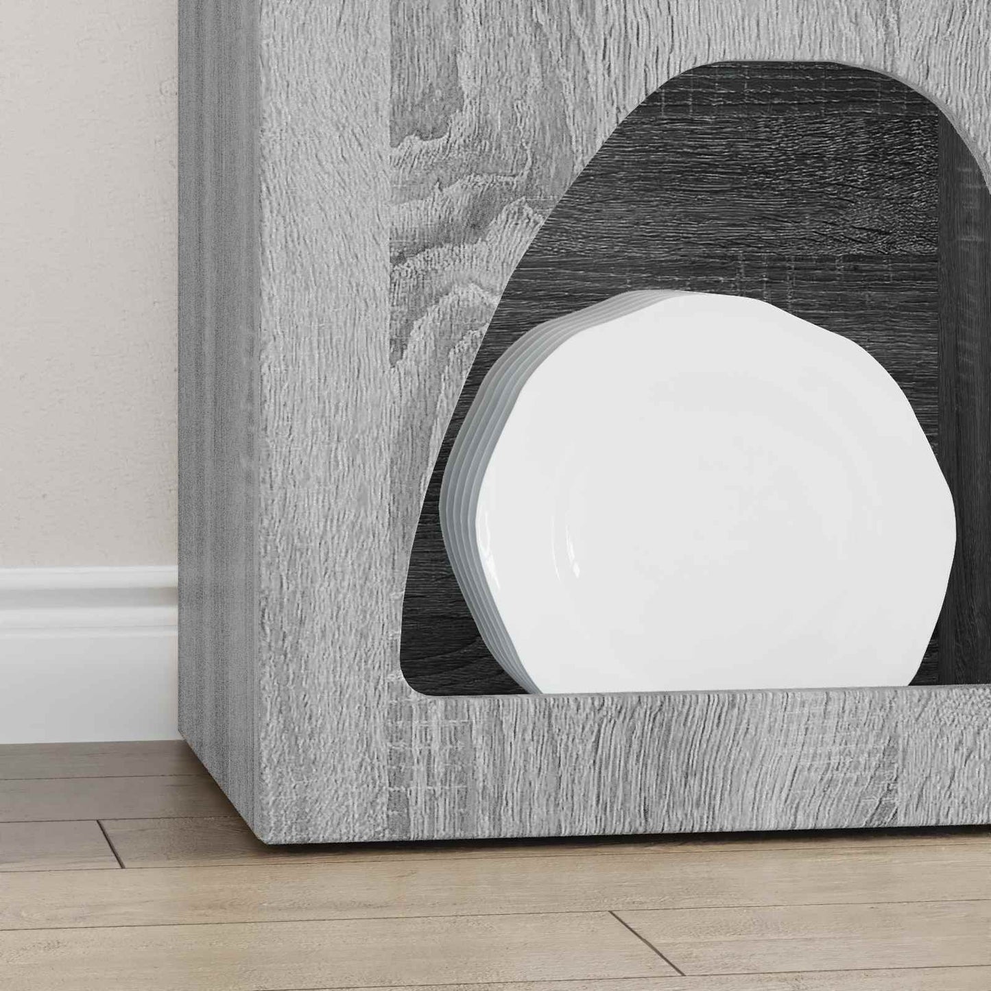 Credenza Grigio Sonoma 40 x 35 x 100.5 cm Legno multistrato