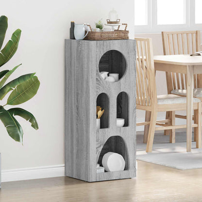 Credenza Grigio Sonoma 40 x 35 x 100.5 cm Legno multistrato