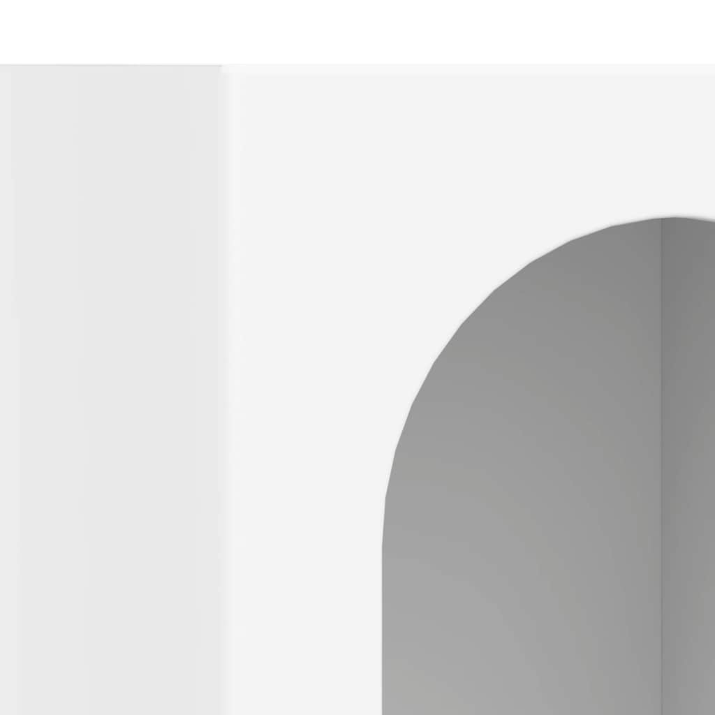 Credenza Bianco 59 x 35 x 80.5 cm Legno multistrato