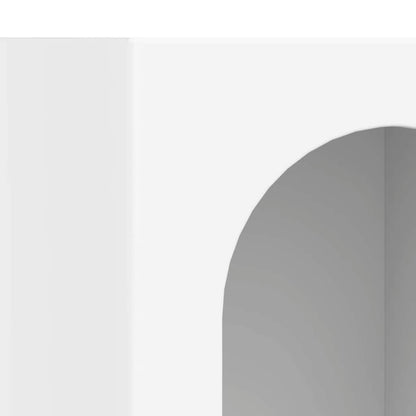 Credenza Bianco 59 x 35 x 80.5 cm Legno multistrato