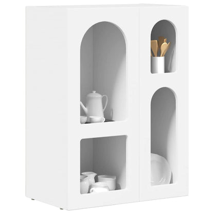 Credenza Bianco 59 x 35 x 80.5 cm Legno multistrato