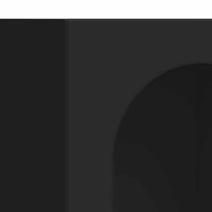 Credenza Nero 59 x 35 x 80.5 cm Legno multistrato