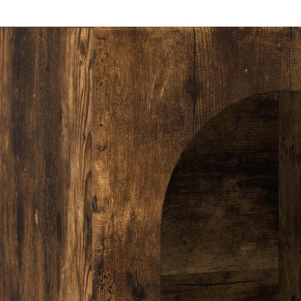 Credenza Rovere fumé 59 x 35 x 80.5 cm Legno multistrato