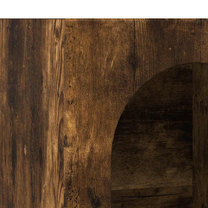 Credenza Rovere fumé 59 x 35 x 80.5 cm Legno multistrato