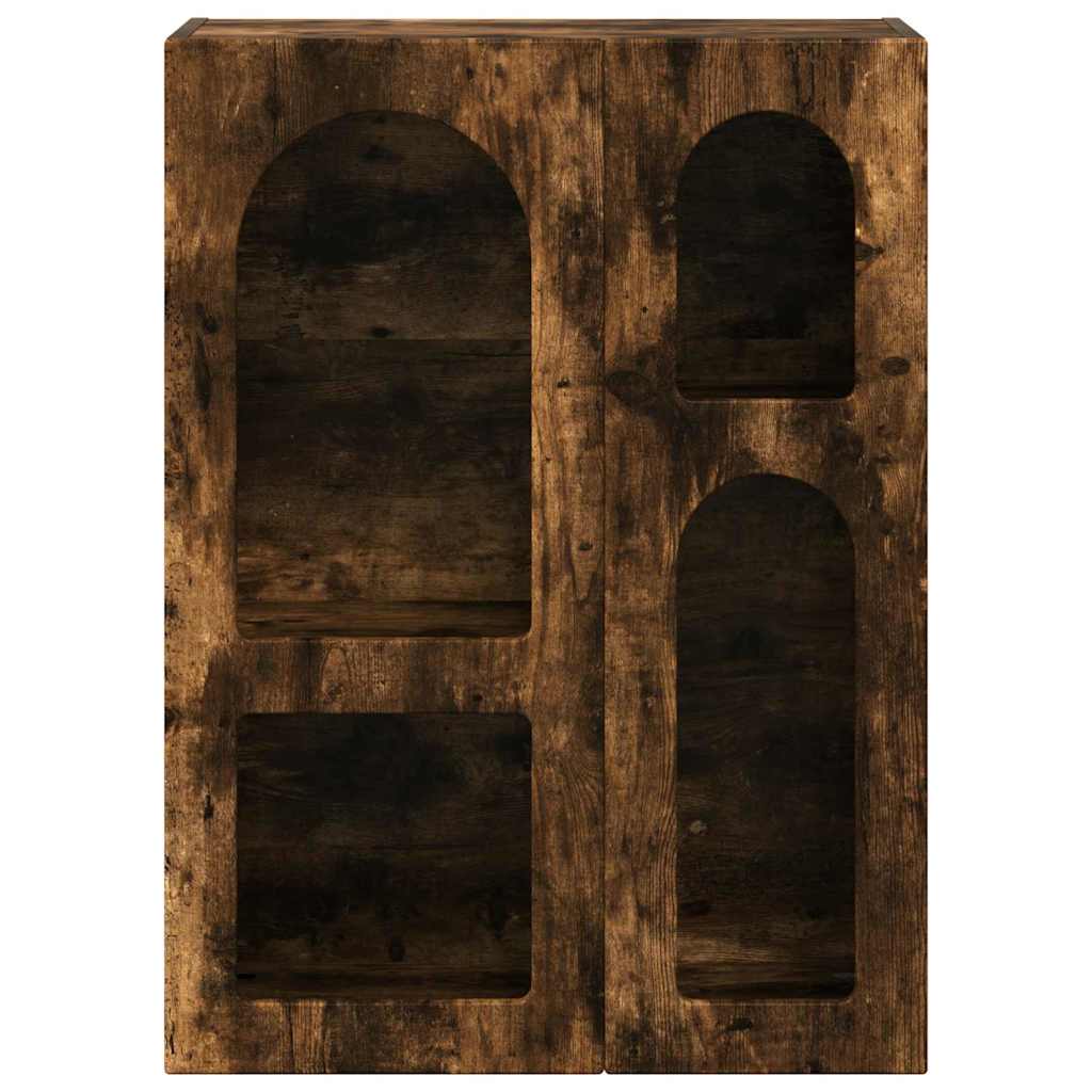 Credenza Rovere fumé 59 x 35 x 80.5 cm Legno multistrato