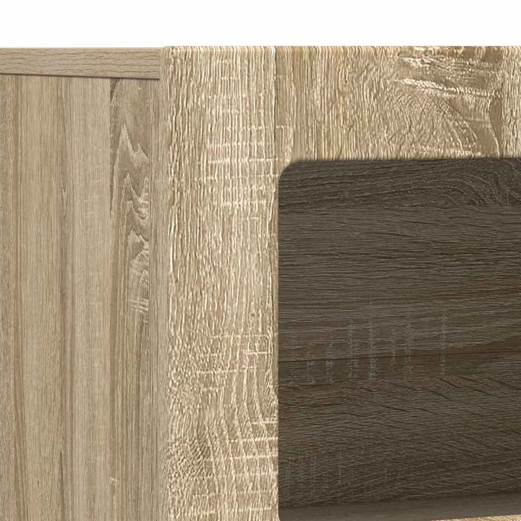 Credenza Rovere Sonoma 80.5 x 35 x 59 cm Legno multistrato