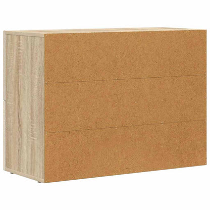 Credenza Rovere Sonoma 80.5 x 35 x 59 cm Legno multistrato