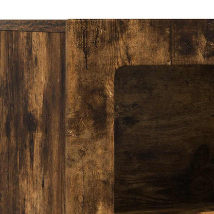 Credenza Rovere fumé 80.5 x 35 x 59 cm Legno multistrato