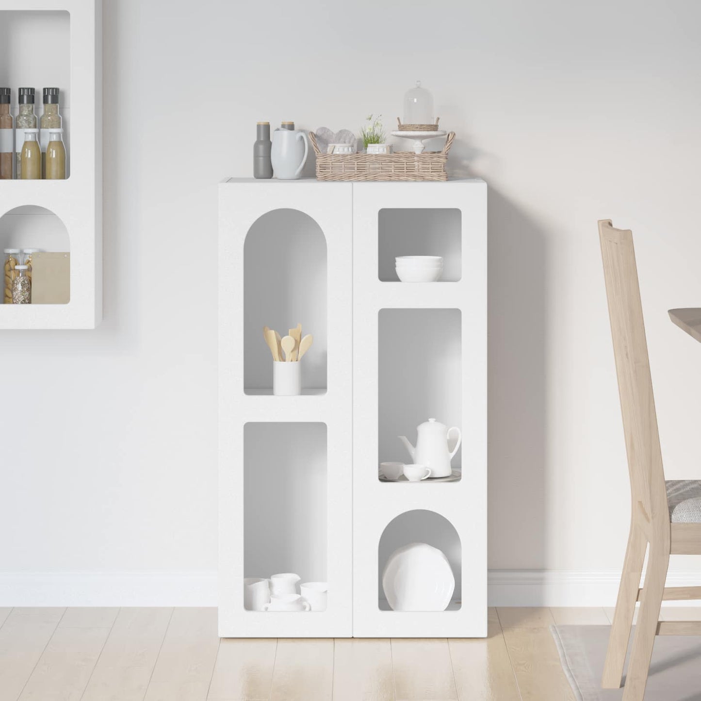 Credenza Bianco 59 x 35 x 100,5 cm Legno multistrato