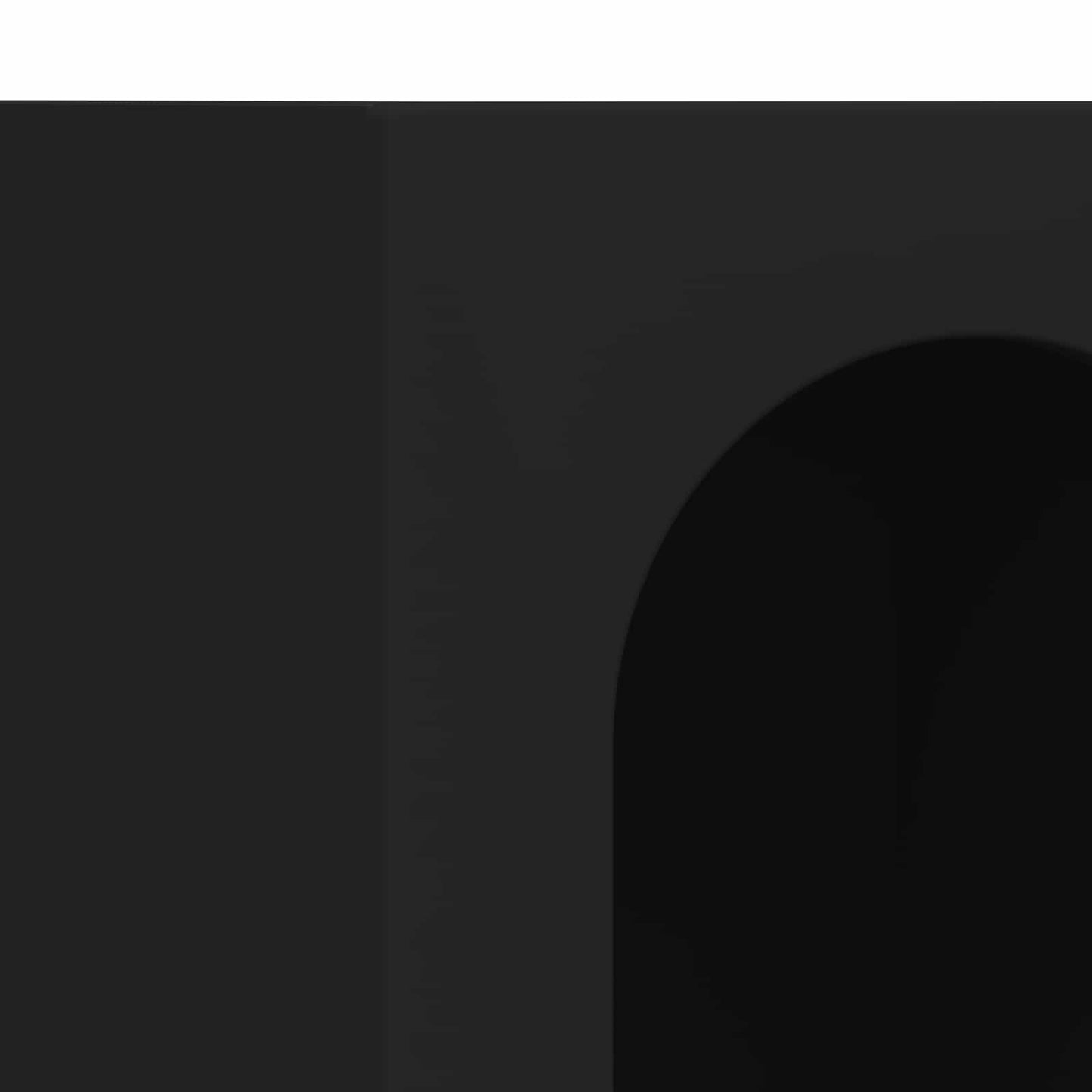 Credenza Nero 59 x 35 x 100,5 cm Legno multistrato