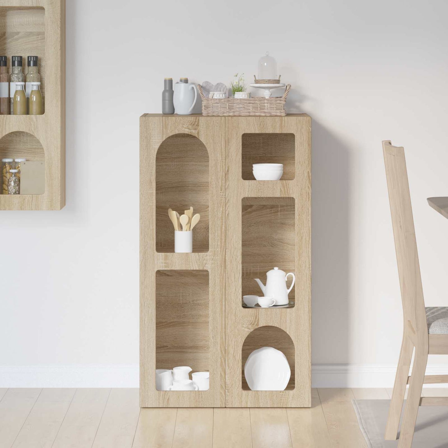 Credenza Rovere Sonoma 59 x 35 x 100,5 cm Legno multistrato