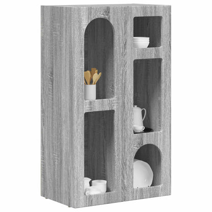 Credenza Grigio Sonoma 59 x 35 x 100,5 cm Legno multistrato