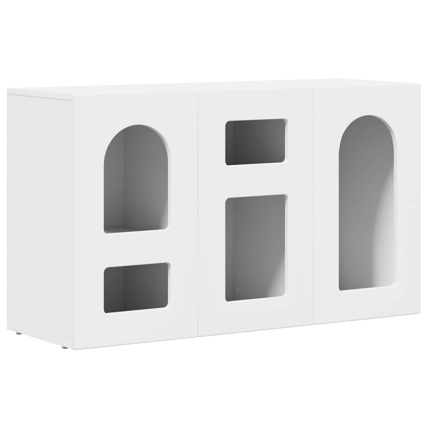 Credenza Bianco 100 x 35 x 59 cm Legno multistrato