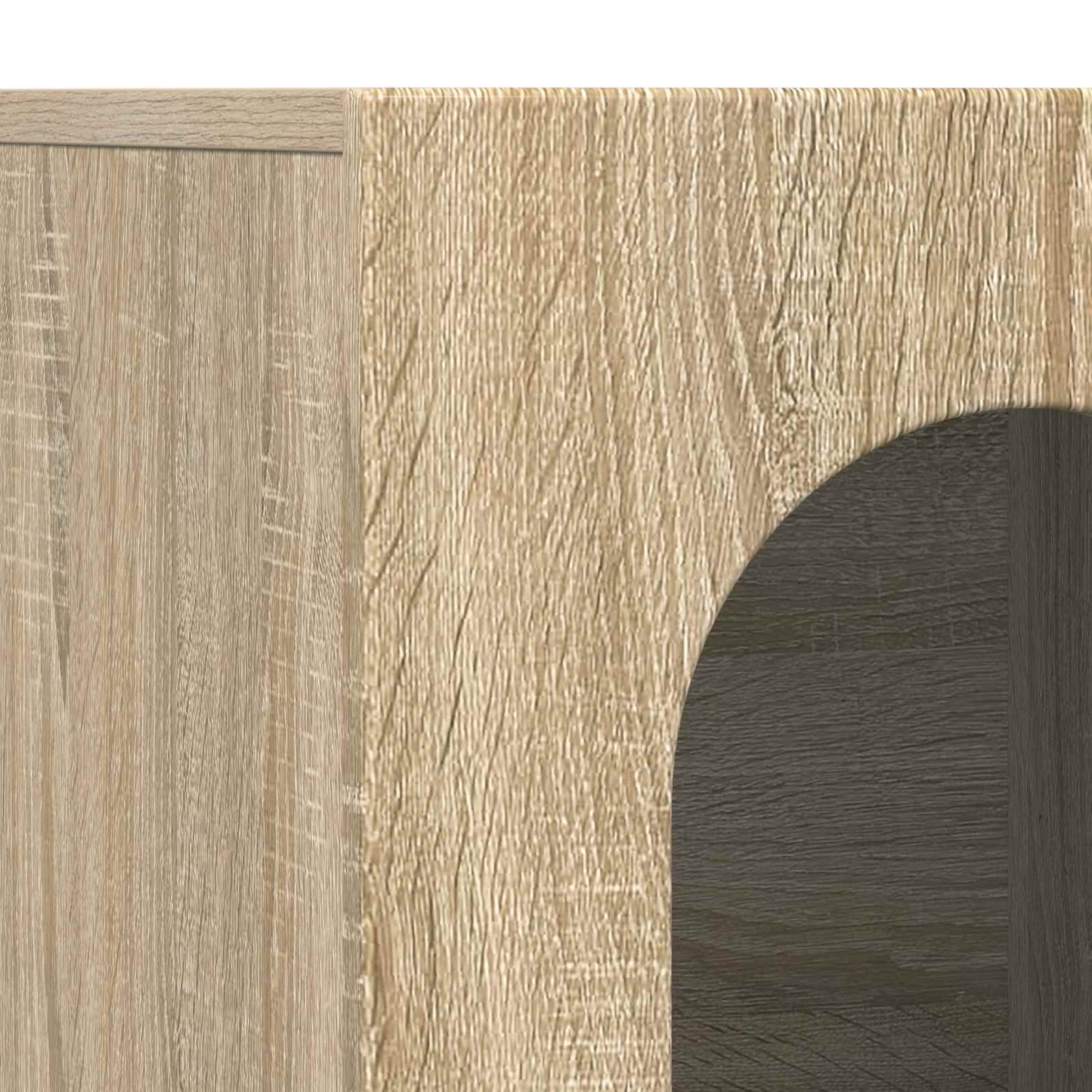 Credenza Rovere Sonoma 100 x 35 x 59 cm Legno multistrato