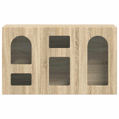 Credenza Rovere Sonoma 100 x 35 x 59 cm Legno multistrato
