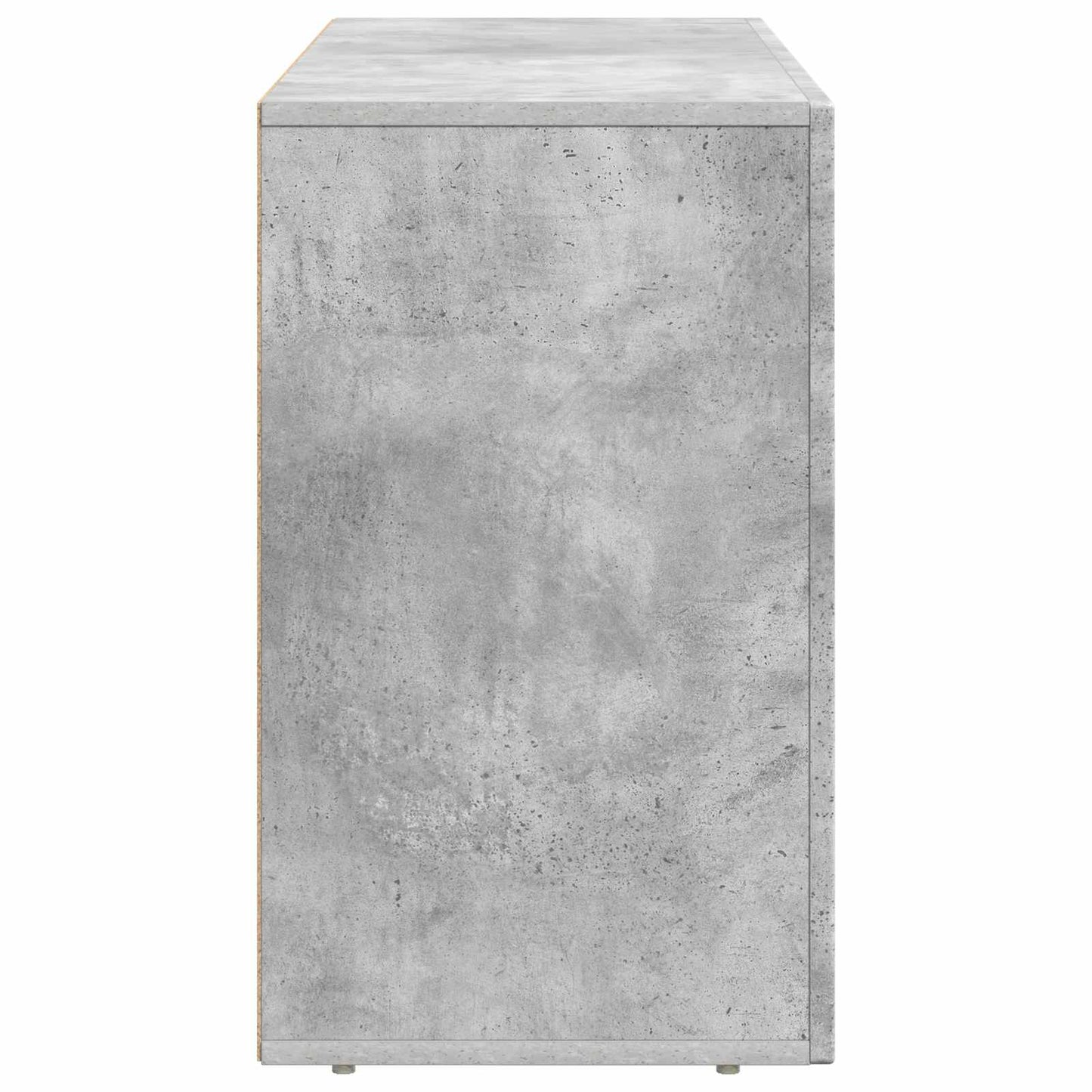 Credenza Grigio cemento 100 x 35 x 59 cm Legno multistrato
