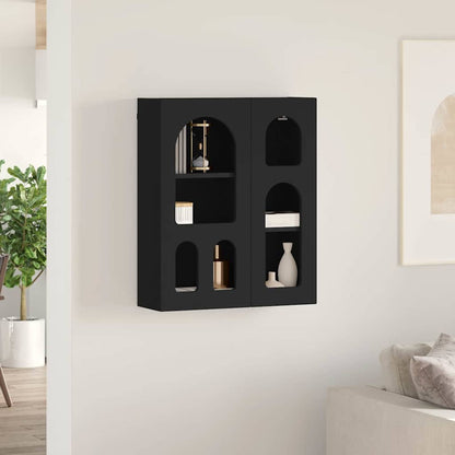 Armadio pensile Nero 59 x 20 x 71.5 cm Legno multistrato