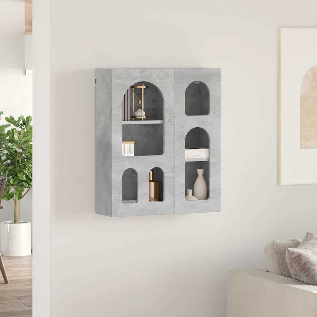 Armadio pensile Grigio cemento 59 x 20 x 71.5 cm