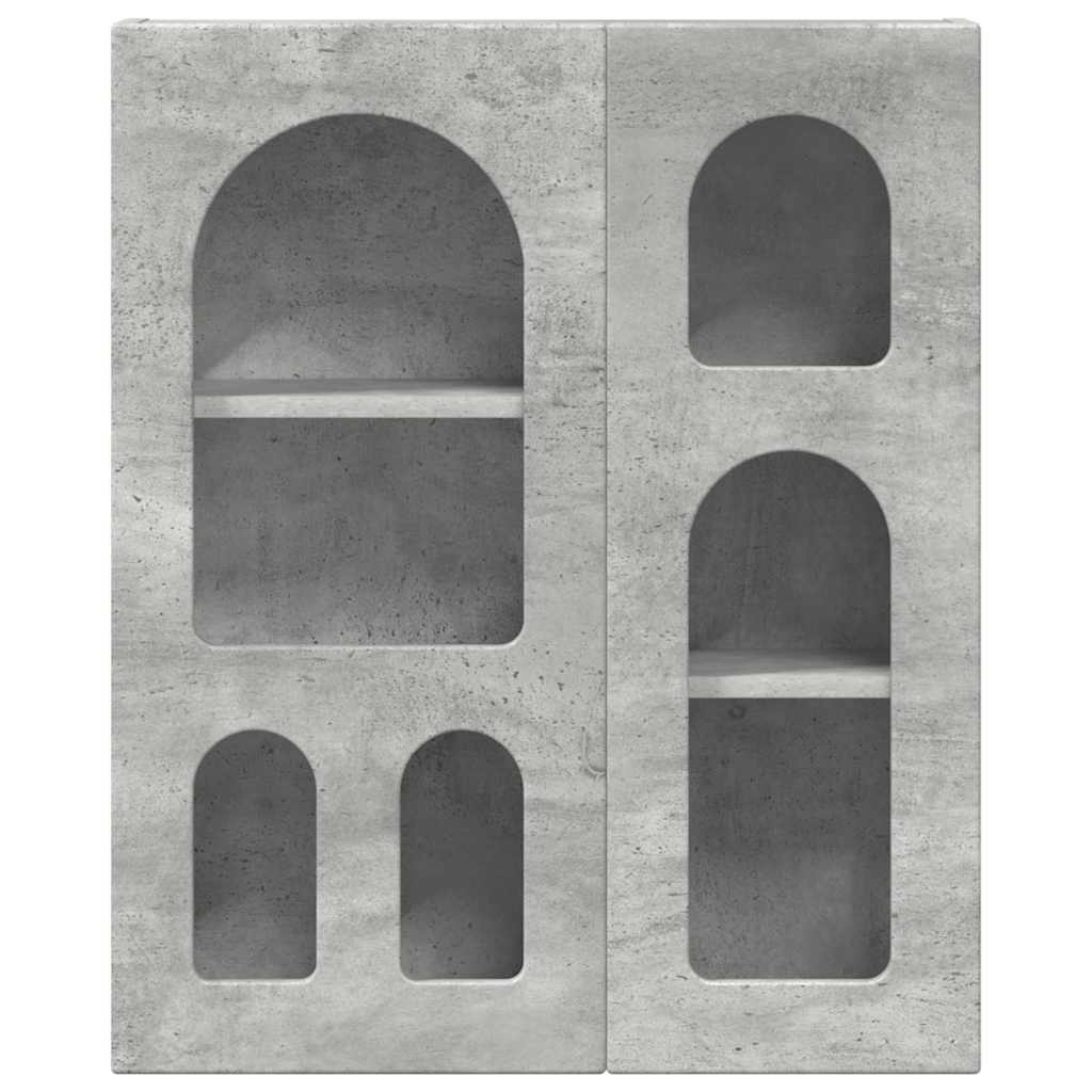 Armadio pensile Grigio cemento 59 x 20 x 71.5 cm