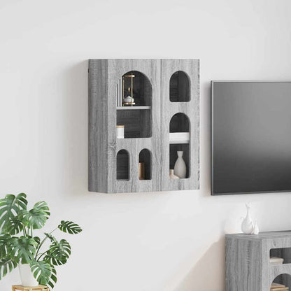 Armadio pensile con lo scaffale Grigio Sonoma 59 x 20 x 71.5 cm