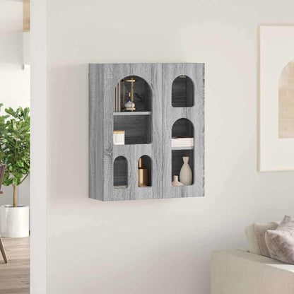 Armadio pensile con lo scaffale Grigio Sonoma 59 x 20 x 71.5 cm