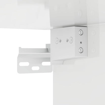 Armadio pensile con lo scaffale Bianco Lucido 59 x 20 x 100 cm