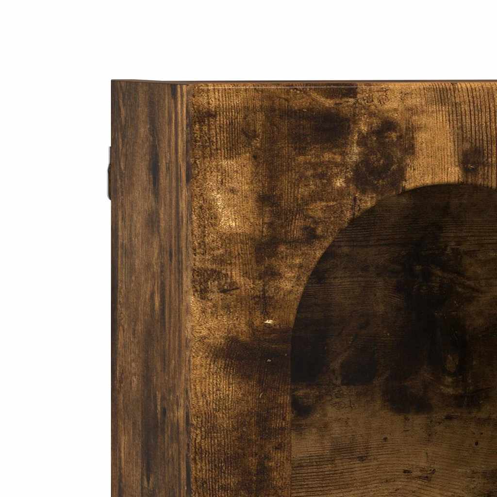 Armadio pensile Rovere fumé 59 x 20 x 100 cm Legno multistrato