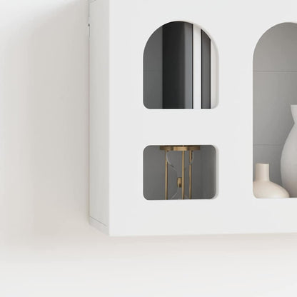 Armadio pensile Bianco 60 x 20 x 40 cm Legno multistrato