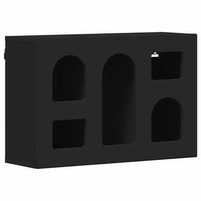 Armadio pensile Nero 60 x 20 x 40 cm Legno multistrato