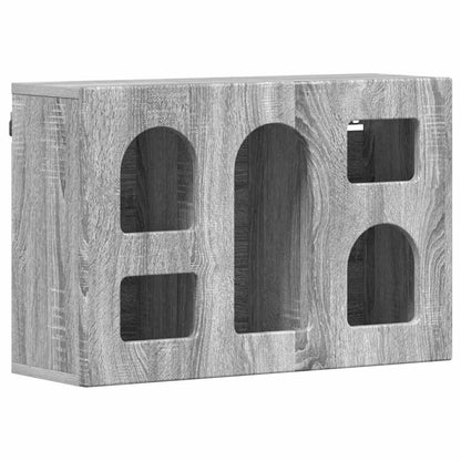 Armadio pensile Grigio Sonoma 60 x 20 x 40 cm Legno multistrato