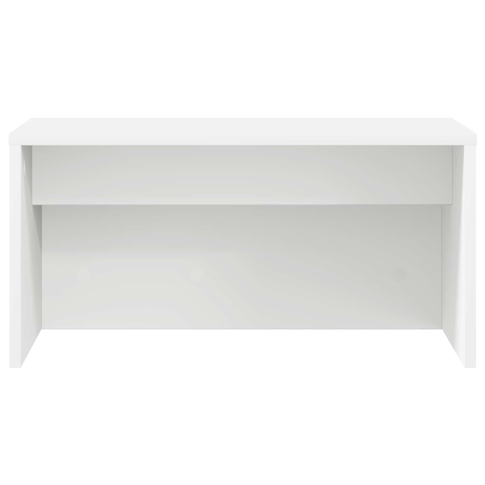 Scrivania a parete Bianco 60 x 45 x 30 cm Legno multistrato | homemem39