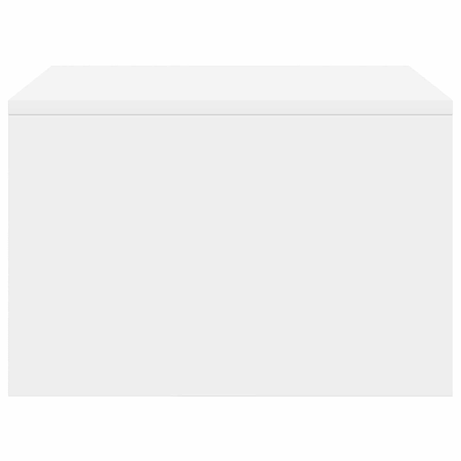Scrivania a parete Bianco 60 x 45 x 30 cm Legno multistrato | homemem39