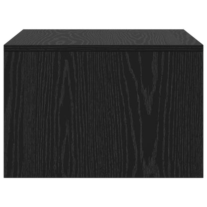 Scrivania a parete Rovere Nero 60 x 45 x 30 cm | homemem39