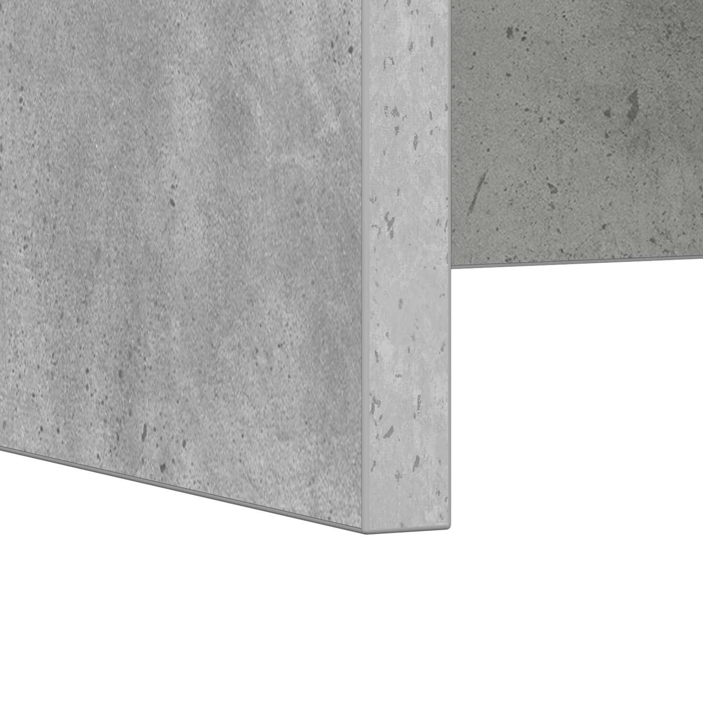 Scrivania a parete Grigio cemento 60 x 45 x 30 cm | homemem39