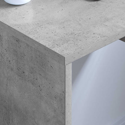 Scrivania a parete Grigio cemento 60 x 45 x 30 cm | homemem39