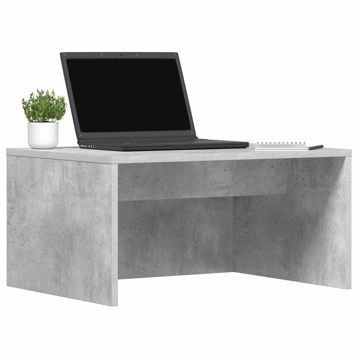 Scrivania a parete Grigio cemento 60 x 45 x 30 cm | homemem39