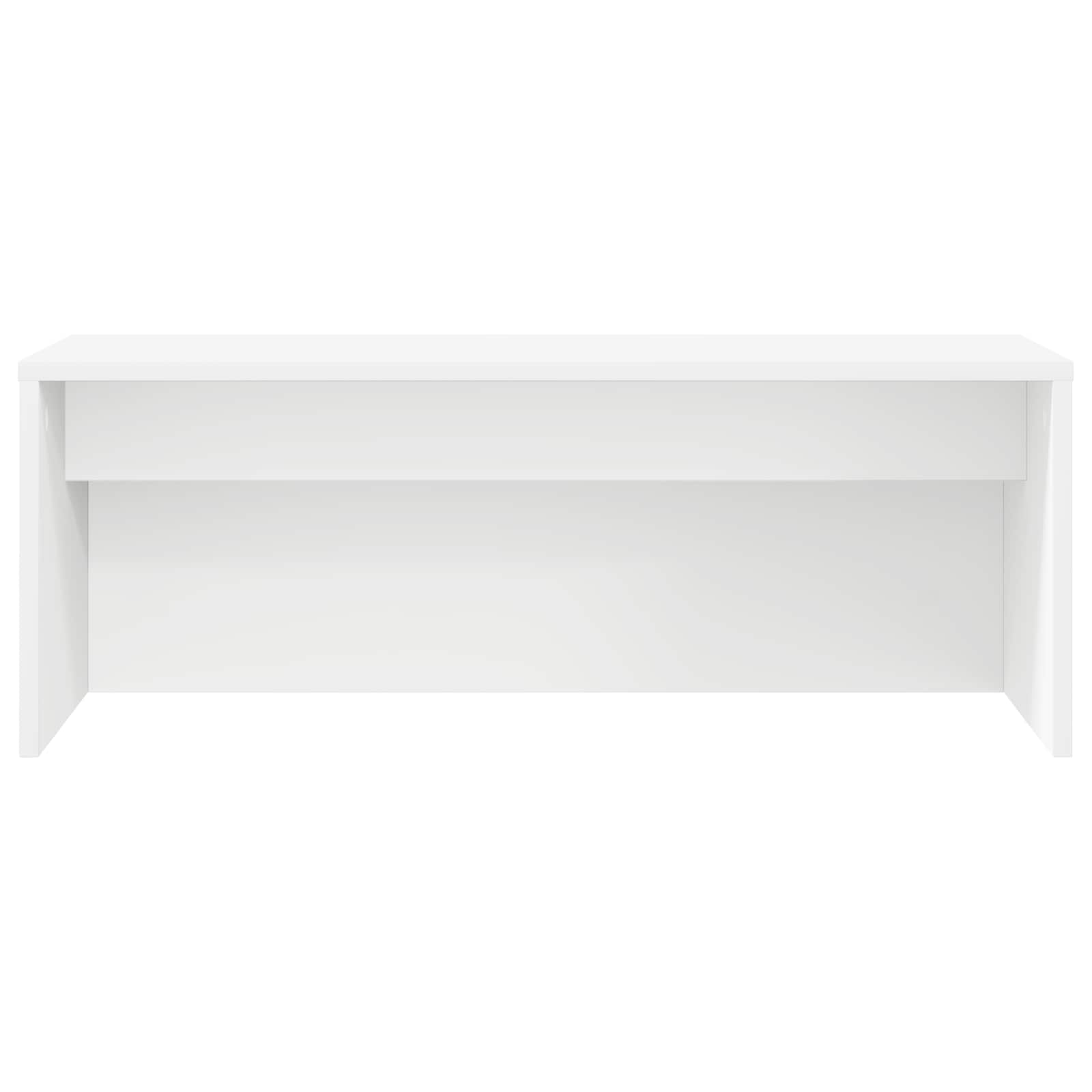 Scrivania a parete Bianco 80 x 45 x 30 cm Legno multistrato | homemem39