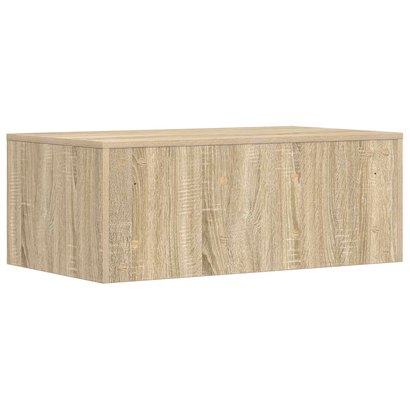Scrivania a parete Rovere Sonoma 80 x 45 x 30 cm | homemem39