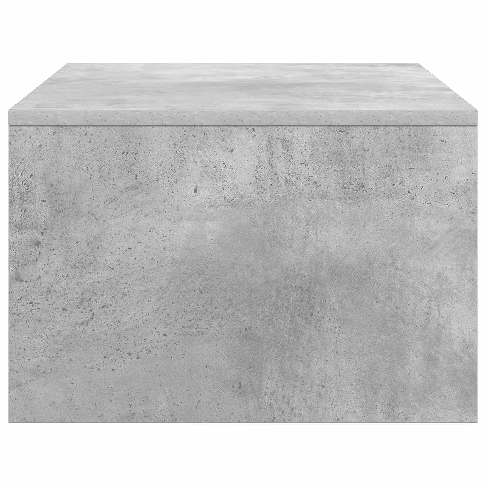 Scrivania a parete Grigio cemento 80 x 45 x 30 cm | homemem39