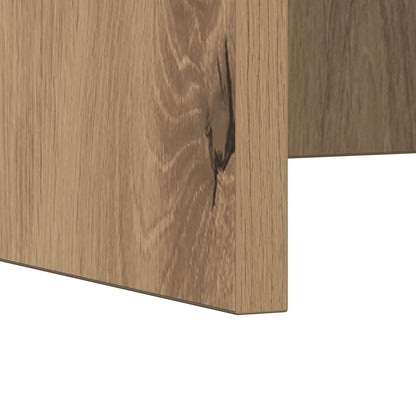Scrivania a parete Rovere artigianale 80 x 45 x 30 cm | homemem39