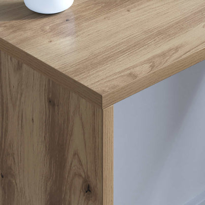 Scrivania a parete Rovere artigianale 80 x 45 x 30 cm | homemem39