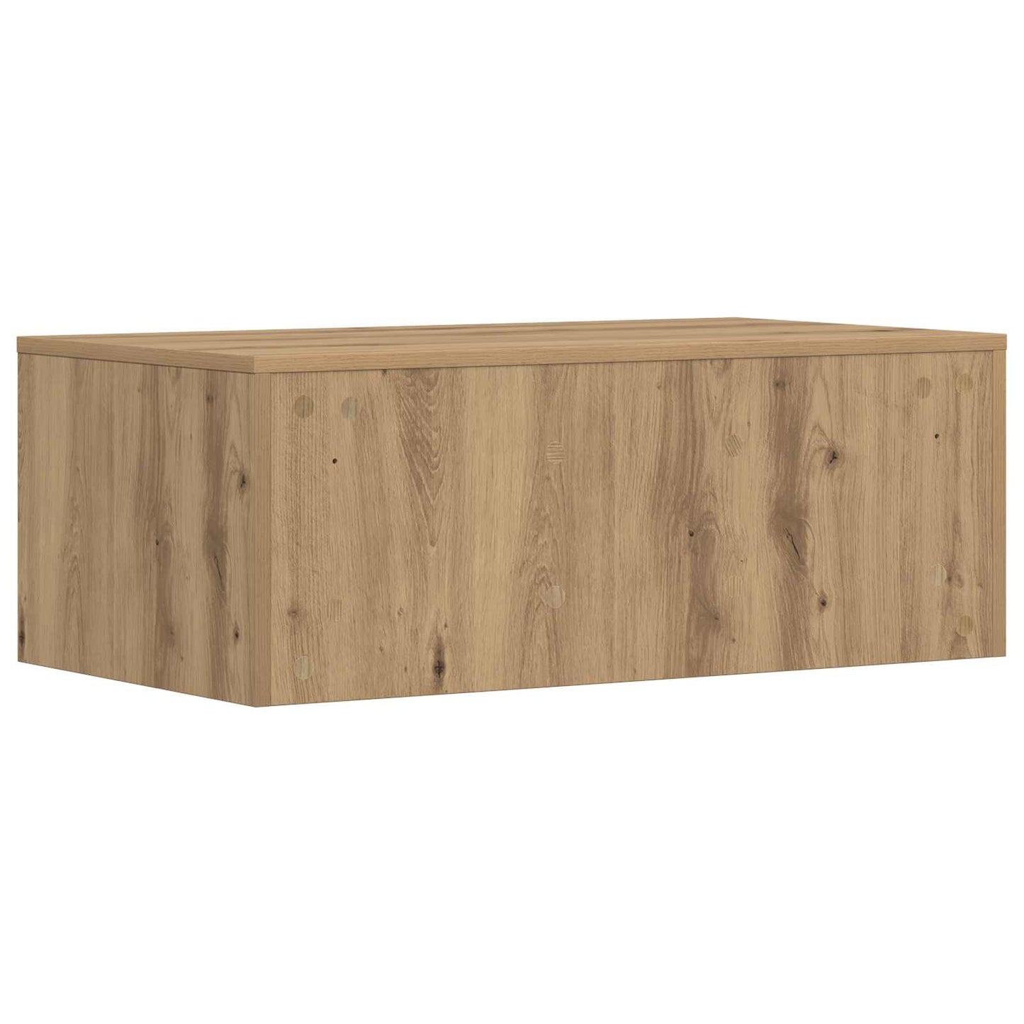 Scrivania a parete Rovere artigianale 80 x 45 x 30 cm | homemem39