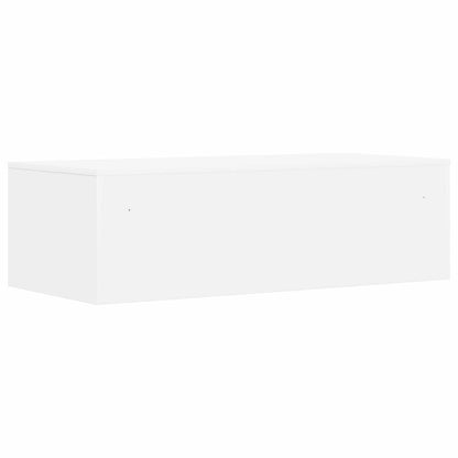 Scrivania a parete Bianco 100 x 45 x 30 cm Legno multistrato | homemem39