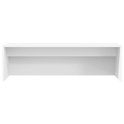 Scrivania a parete Bianco 100 x 45 x 30 cm Legno multistrato | homemem39