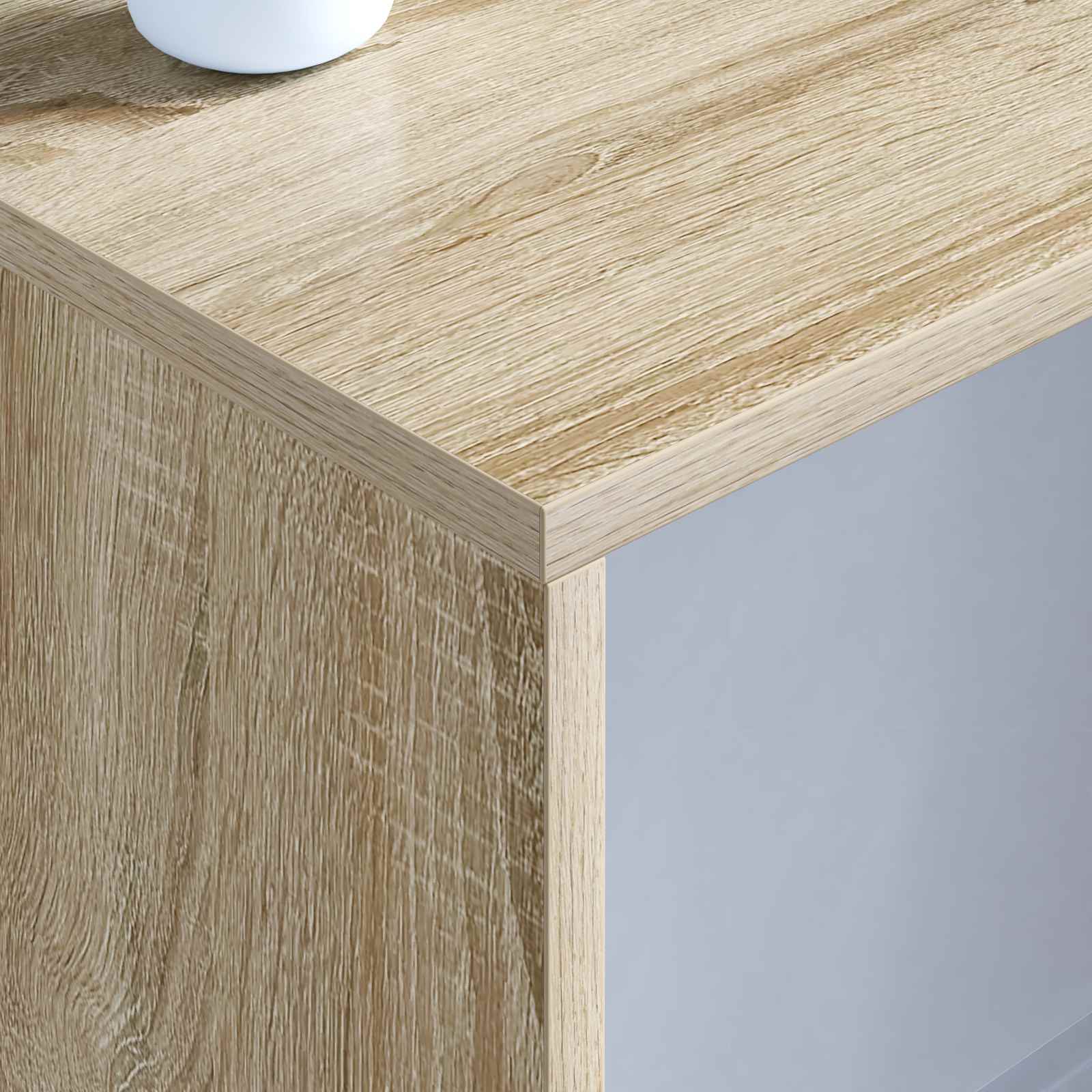 Scrivania a parete Rovere Sonoma 100 x 45 x 30 cm | homemem39