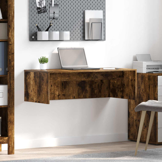 Scrivania a parete Rovere fumé 100 x 45 x 30 cm | homemem39